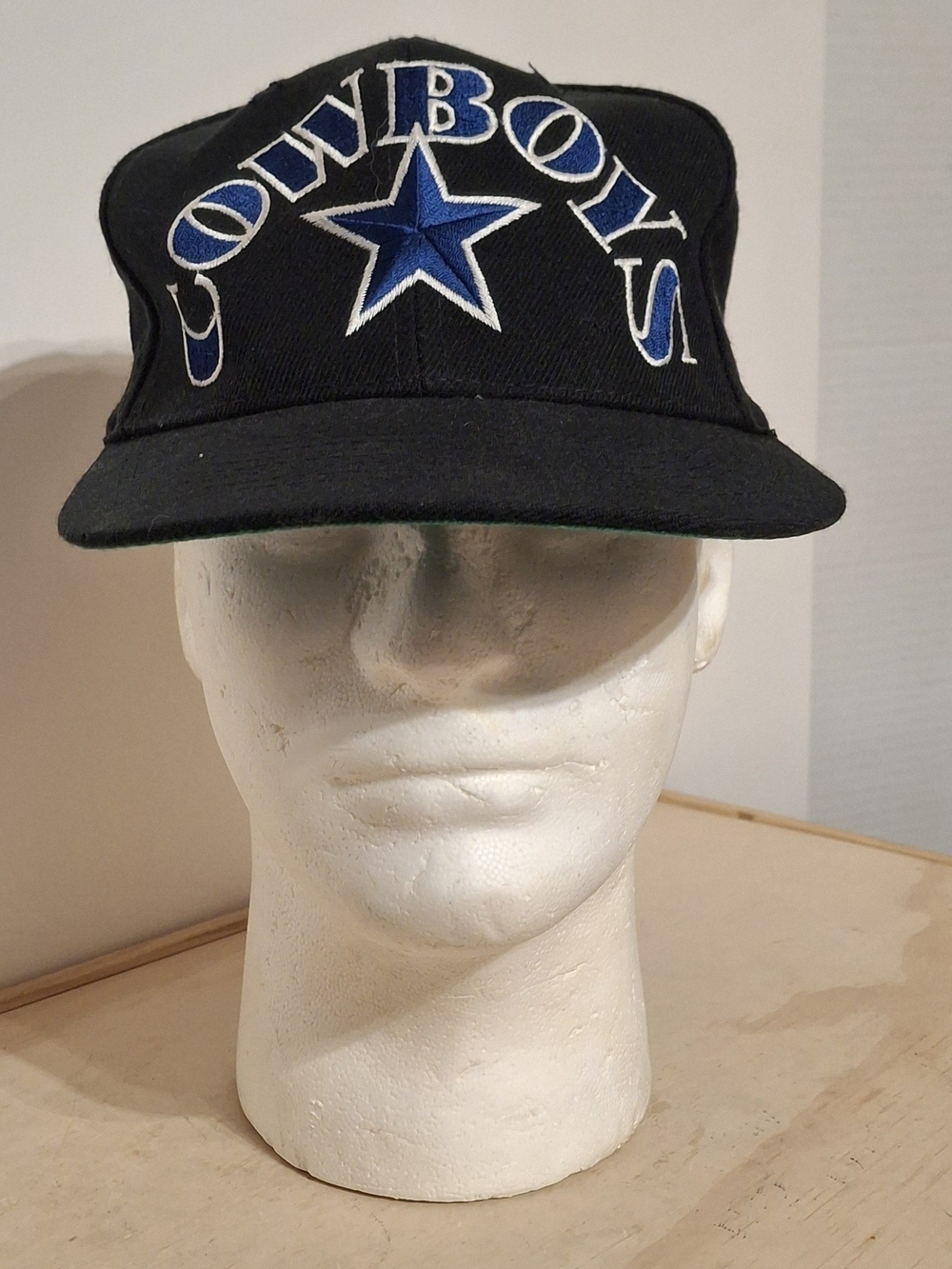 Vtg 90s Dallas Cowboys ANNCO NFL Super Bowl Champions Patches Snapback Cap/Hat